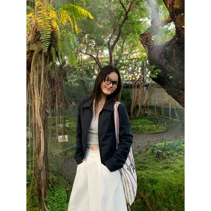 Jakna od poliester vlaknine, rukavi u stilu princeze, ležernog kroja, polo ovratnik (poliesterska vlakna; rukavi princeze; ležernog kroja; polo ovratnik)