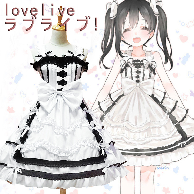 Cosplay kostim Lovelive Yazawa Nico Awakening Dress, princeza haljina (Brand: Zixiao; Za žene; Romein čipka; glavni materijal: poliester 99%; Proljeće 2023)