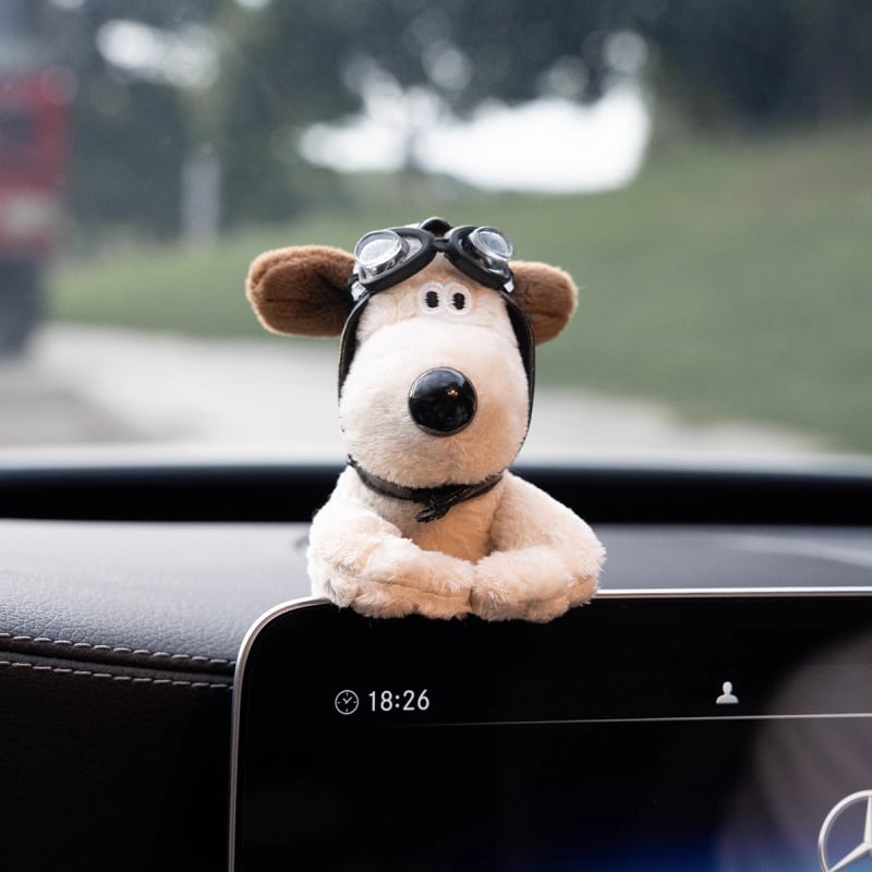 Plastični auto dekorativni ukras s skrivenim tipom, bez prilagodbe, znak za parkiranje s motivom psa