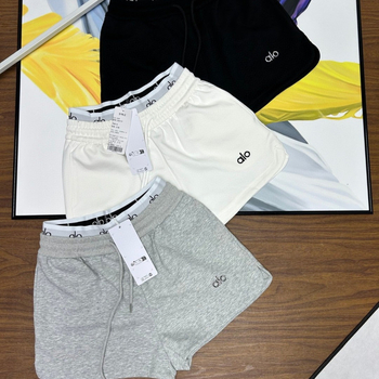 Γυναικείος casual βαμβακερός σορτς με ελαστική μέση, μήκος πέντε τεταρτών, λεπτό ύφασμα, μικρο-ελαστικότητα