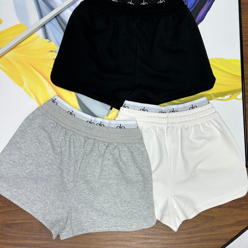 Γυναικείος casual βαμβακερός σορτς με ελαστική μέση, μήκος πέντε τεταρτών, λεπτό ύφασμα, μικρο-ελαστικότητα