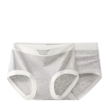 Női pamut boxerbrief — antibakteriális, lélegző, középmagas derék, kötött