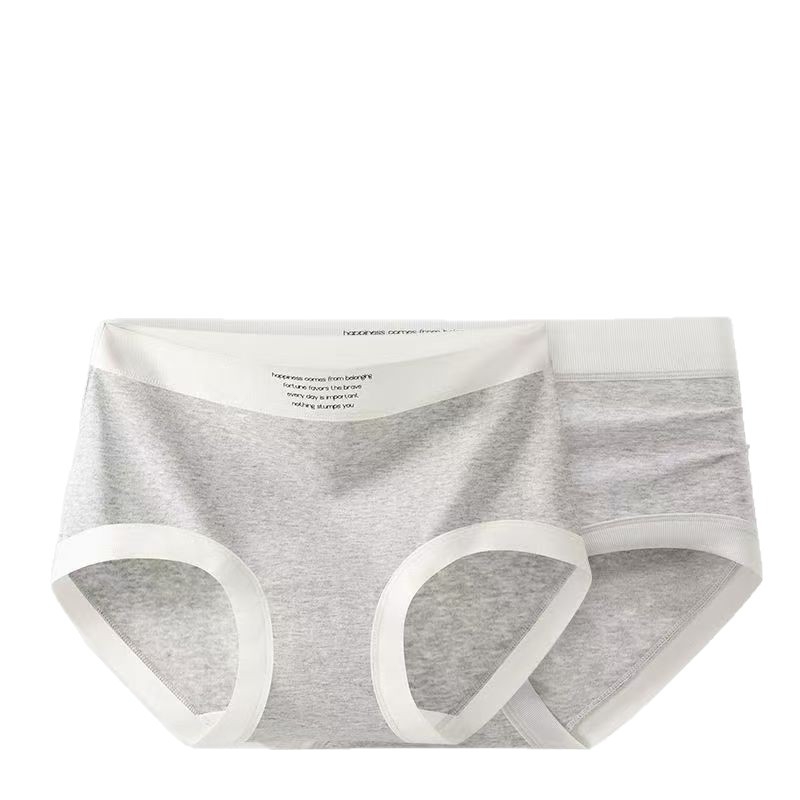 Női pamut boxerbrief — antibakteriális, lélegző, középmagas derék, kötött