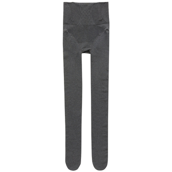 Női pamut alapú harisnya, magas derekú, formázó hatás, vastag fleece bélés, hosszabb verzió