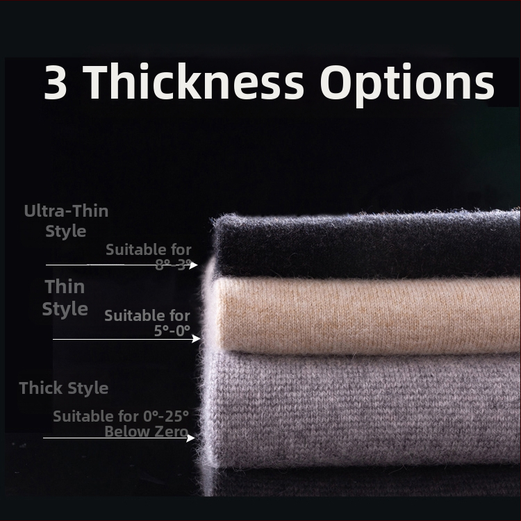 Kasmirové nohavice pre mužov a ženy, hrubé a teplé, plnej dĺžky, jednofarebné, jednovrstvové