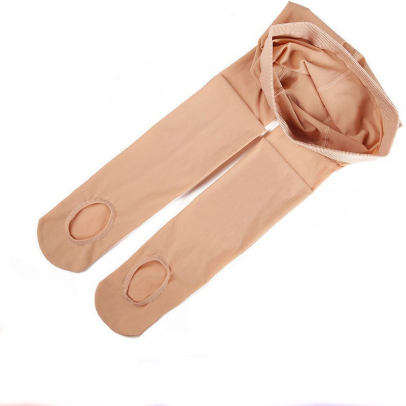 Nylon harisnya talpnyílással a lábfürdőhöz, vékony tavasz-nyár, szexi stílus