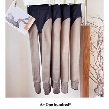 A+2506 Нейлонови чорапогащи с крачета, висока талия, повдигане на седалището, топлина, butterfly crotch дизайн