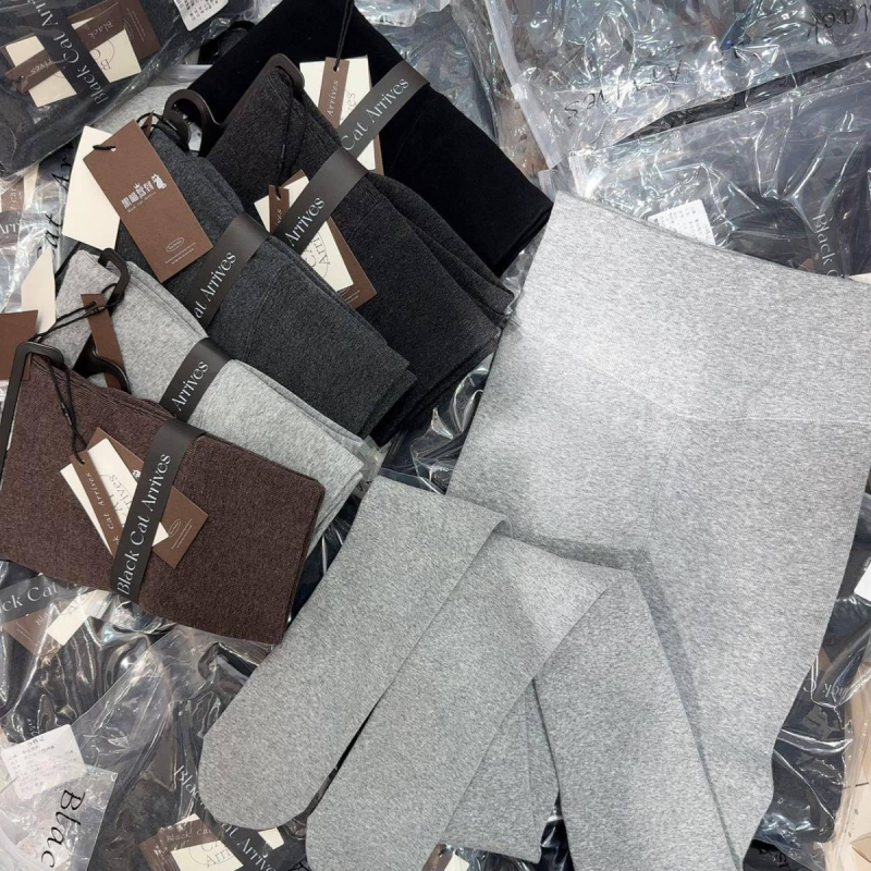 MISS Cactus Meilala компресионни базови леггинси за жени, памук, средна плътност, едноцветни, повдигат и оформят