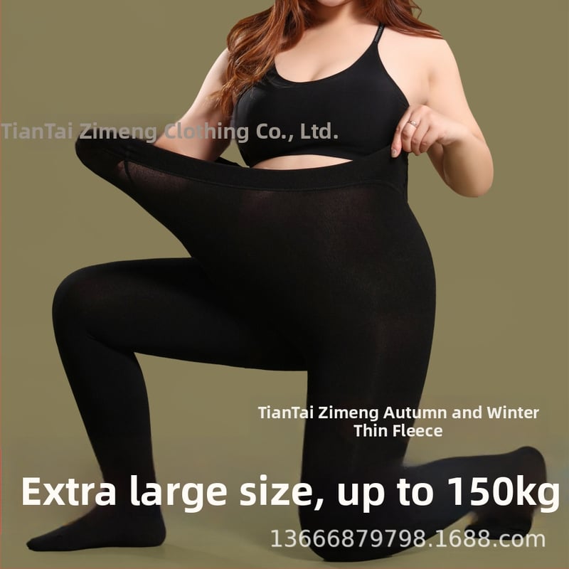 Fliisiga voodriga spandex sukkpüksid – vormimine, soojus, katkestustele vastupidavad, nähtamatu mugavus, keskmine paksus