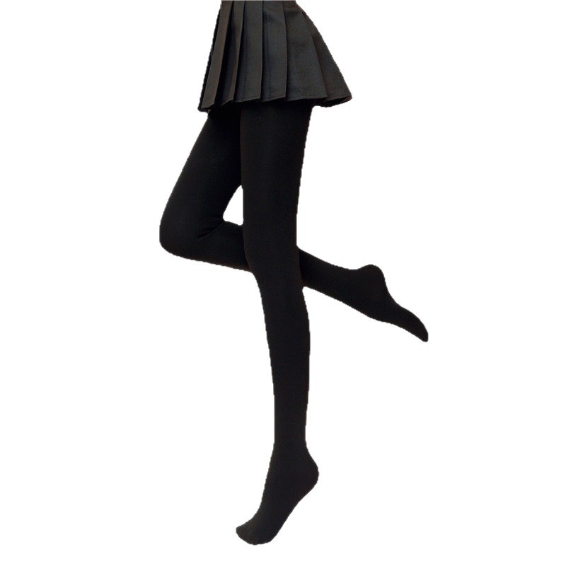 Termilised fliisiga sukkpüksid sügisel-talvel, puusade tõstmine, keha vormimine, paks polüester