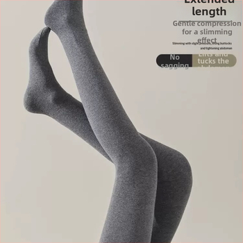 Naistele puuvillased sukkpüksid matiga viimistlusega, lame vöökoht, fliisi vooder, paksud, jalaosaga