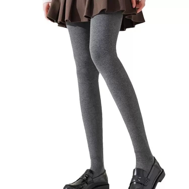 Naistele puuvillased sukkpüksid matiga viimistlusega, lame vöökoht, fliisi vooder, paksud, jalaosaga