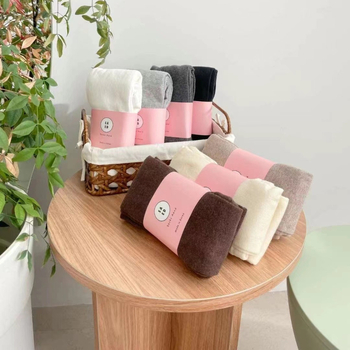 Naiste puuvillased sukkpüksid jalgadega, keskmise paksemusega, 70–80% puuvill, Korea stiil