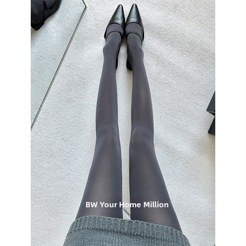 Swan Velvet sukkpüksid keha kuju sobivuseks, lihtne muster, õhukesed, 30–50% polüester