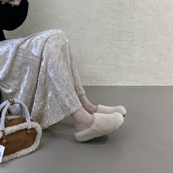 Női pamut cipő matt felsőrésszel, vastag gumi talppal, mikroszálas bőrtalpbetéttel, kerek orr, koreai stílus