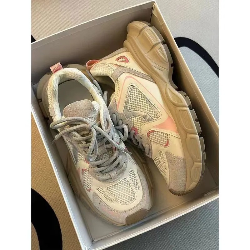 Unisex sportske casual tenisice, korejski stil, gornji dio PU+mesh, gumena potplat, vezanje na vezice