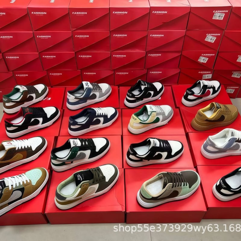 Sportske casual tenisice (PU+ mrežasti gornji dio; EVA đon; zatvarač; niska peta 1–3 cm)