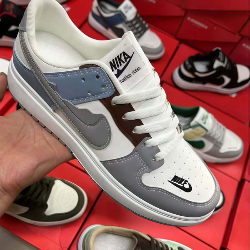 Sportske casual tenisice (PU+ mrežasti gornji dio; EVA đon; zatvarač; niska peta 1–3 cm)