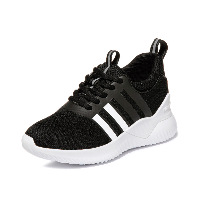 Naiste spordijalatsid varjatud kõrguse tõstmisega, kootud ülemine, hingav sisu, PU talla, igapäevaseks kandmiseks