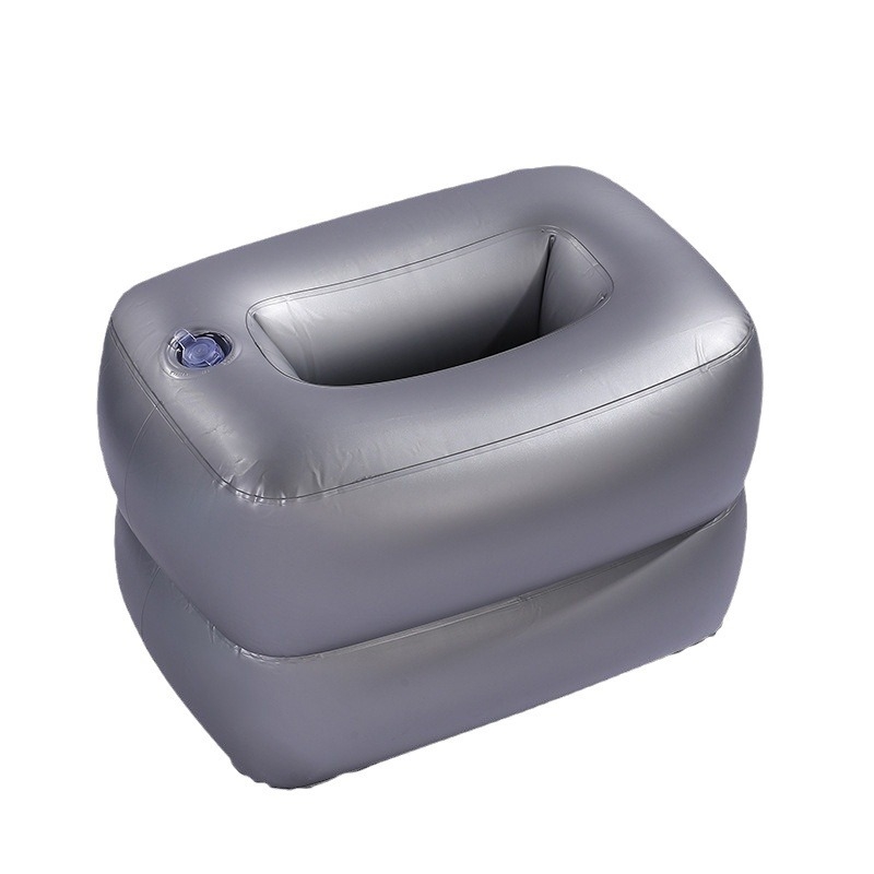 Rong Kyu PVC φουσκωτή βάση για το κενό πίσω καθίσματος αυτοκινήτου – πτυσσόμενη, χειροκίνητο φούσκωμα, μέγιστο φορτίο 50 kg