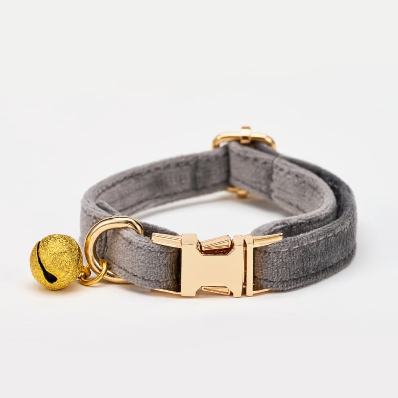 Katės apyrankė su varpeliu, vilnos medžiaga, vientisas modelis, prekės ženklas dadugo, skirta katėms, laisvalaikio stilius, tinkama visiems sezonams