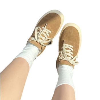 Унисекс канвасови маратонки с подплата от полар, удебелена мека подметка, вулканизирана подметка, текстилна стелка, кръгъл нос, casual стил, модел F1204B