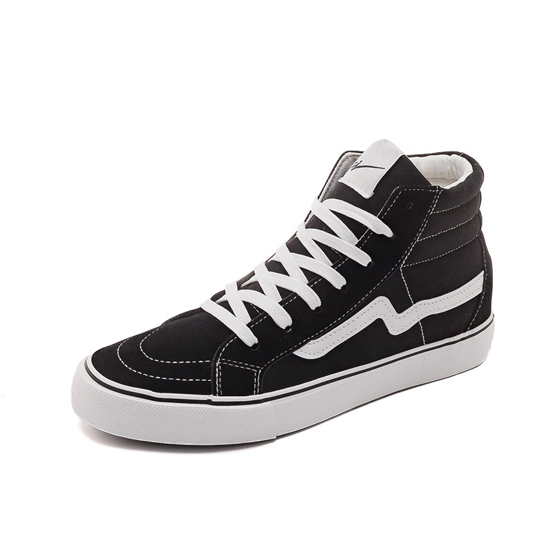 WDSW-90023 Platnene tenisice srednje visine, unisex, korejskog stila, svakodnevne tenisice