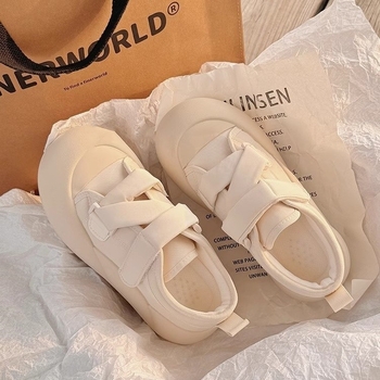 Unisex tenisice s debelim potplatom i Velcro kopčanjem, japanski stil, gornji dio PU, potplata od kompozita