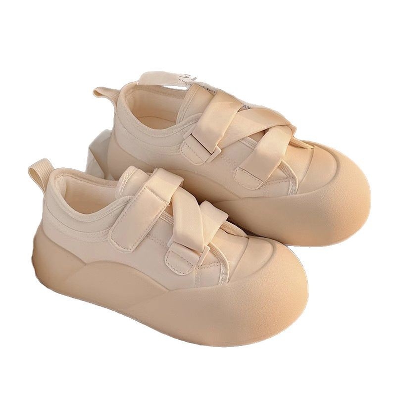 Unisex tenisice s debelim potplatom i Velcro kopčanjem, japanski stil, gornji dio PU, potplata od kompozita