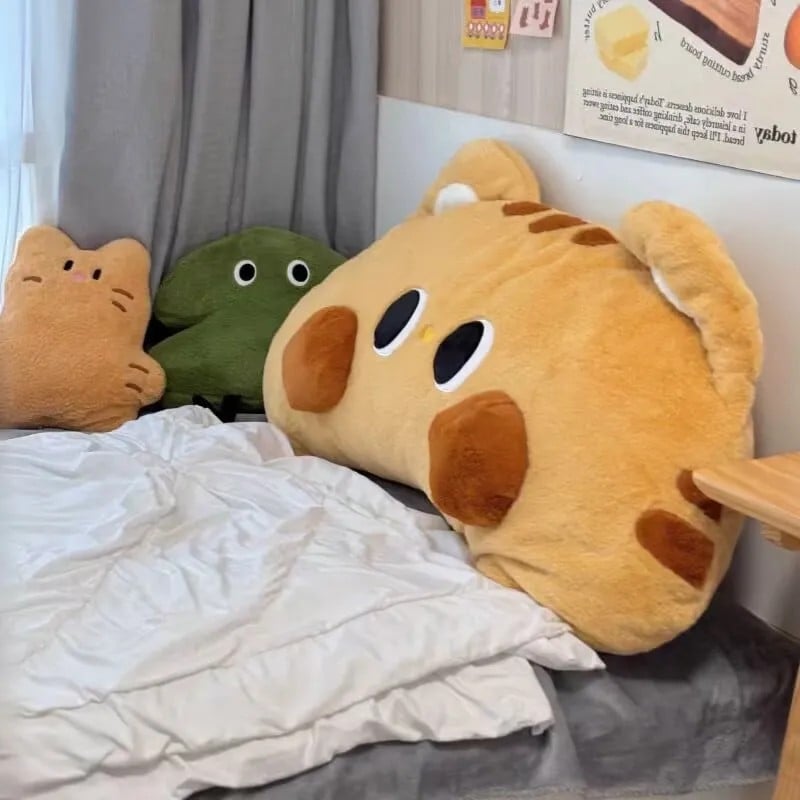 Възглавница за студентско общежитие, плюшено покритие, пълнеж PP памук, бродирана, свалящ се калъф и пране