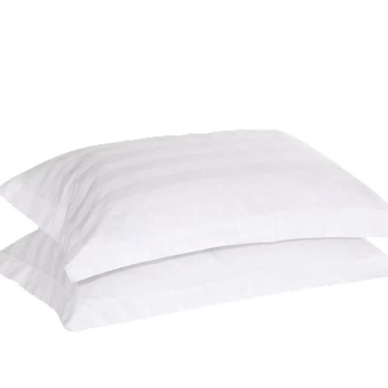 Pagalvės užvalkalas iš medvilnės, tirštintas, paprasto audimo, dažytas siūlais, paprastas stilius (30s audinys)