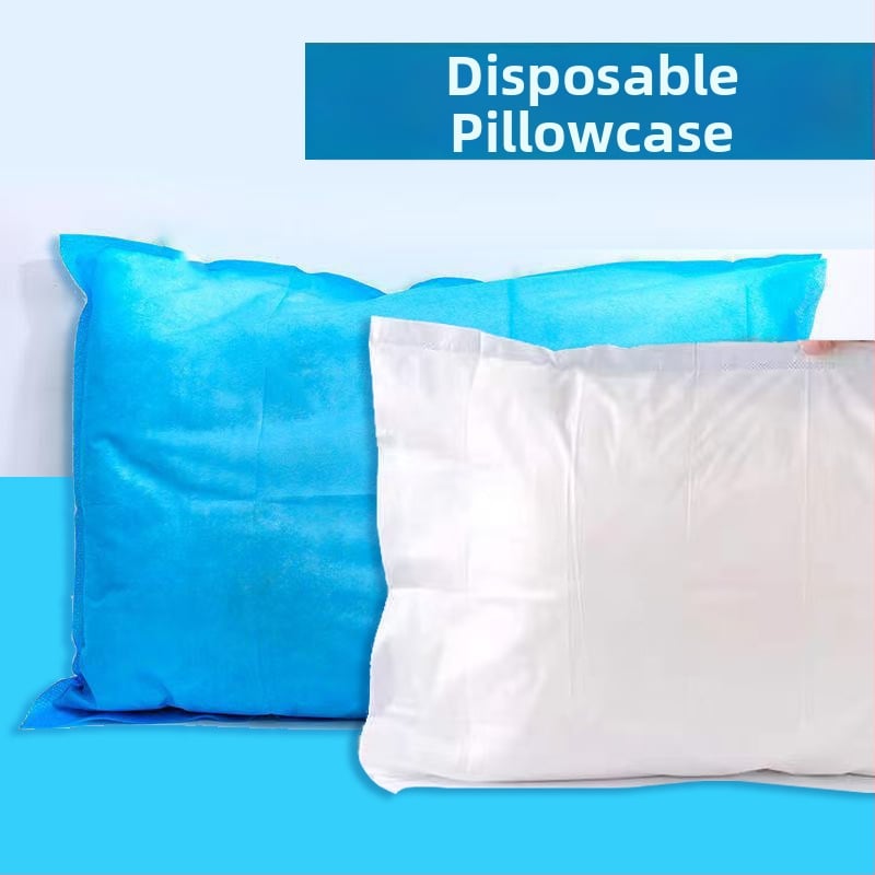 Vienkartinė pagalvės uždanga, voko stiliaus, kvėpuojanti, nešvarumams atspari, nepluošto audinys