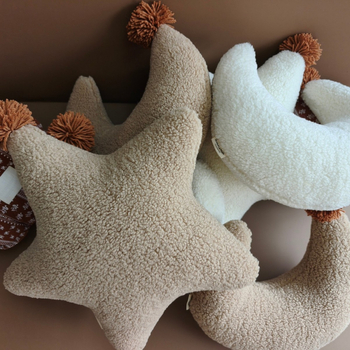 Pernă Nordic din pluș, umplutură PP din bumbac, husă de pernă personalizabilă
