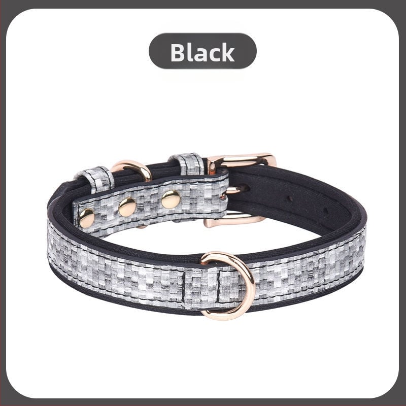 Šunų antkaklis - tvirtas, graviruotas, prieš praradimą, prekės ženklas Unique