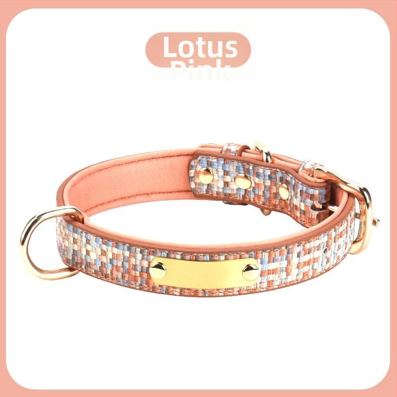 Šunų antkaklis - tvirtas, graviruotas, prieš praradimą, prekės ženklas Unique