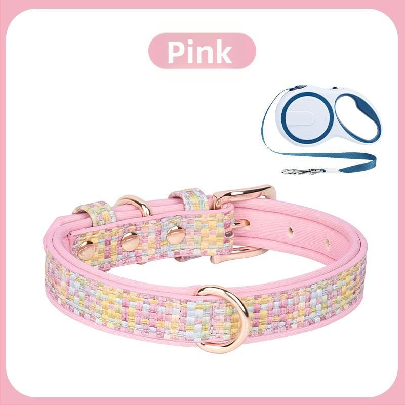 Šunų antkaklis - tvirtas, graviruotas, prieš praradimą, prekės ženklas Unique