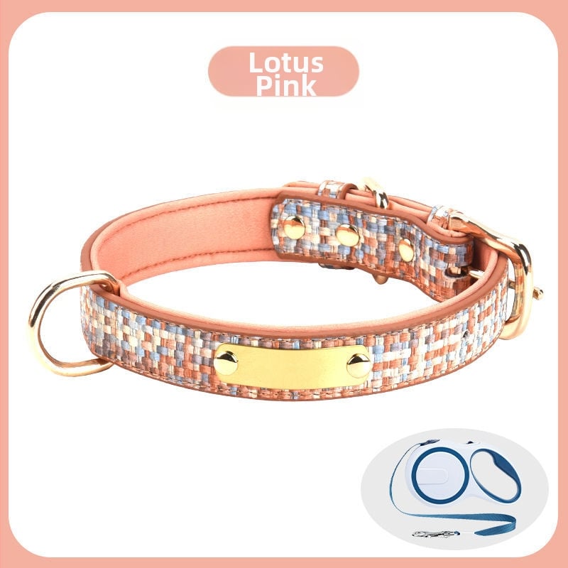 Šunų antkaklis - tvirtas, graviruotas, prieš praradimą, prekės ženklas Unique