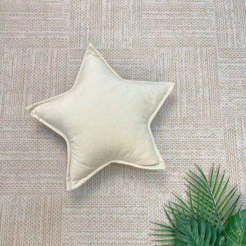 Norden stiliaus pagalvė su vidiniu branduoliu - penkiakampio žvaigždės raštas, PP medvilnės užpildas