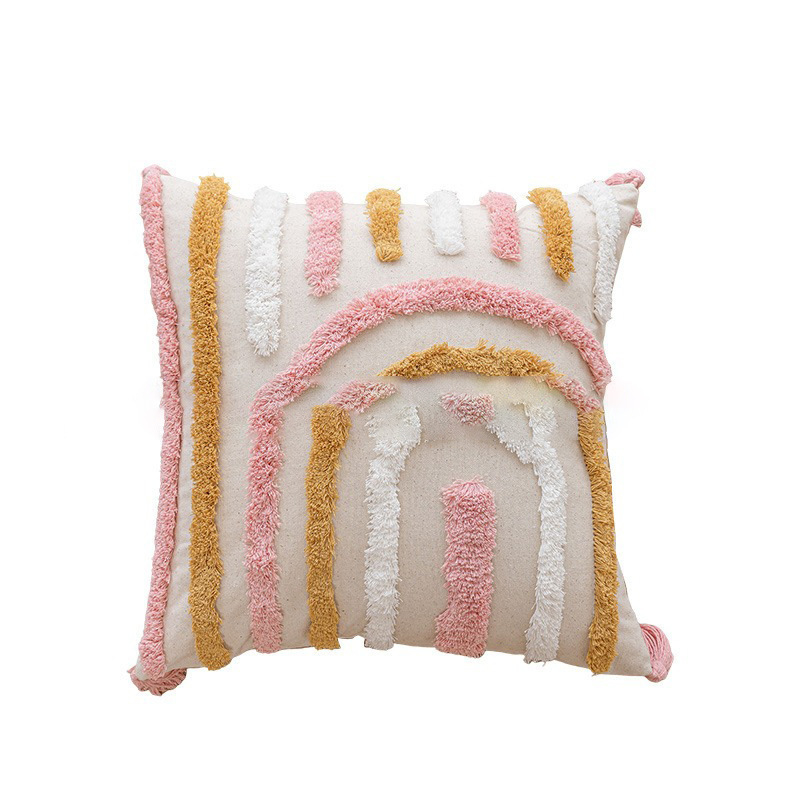 Pagalvėlės užvalkalas Instagram stiliumi, abstraktus raštas, medvilnės-linų audinys