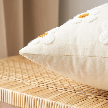 Mai gu pagalvės užvalkalas – Drobė, Siuvinėtas, Modernus minimalistinis stilius, Raštas: Kitas, Įdėklas: Nėra