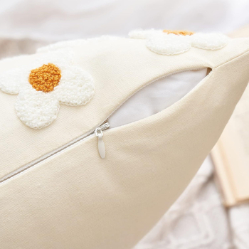 Mai gu pagalvės užvalkalas – Drobė, Siuvinėtas, Modernus minimalistinis stilius, Raštas: Kitas, Įdėklas: Nėra