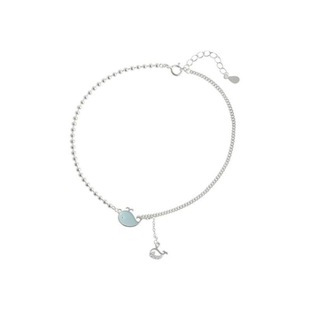 Brățară de gleznă din argint cu motiv animal, stil ușor-lux, cadou pentru nuntă