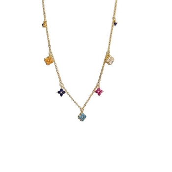 Brățară gleznă cu ciucuri, aliaj, stil versatil, model floral feminin