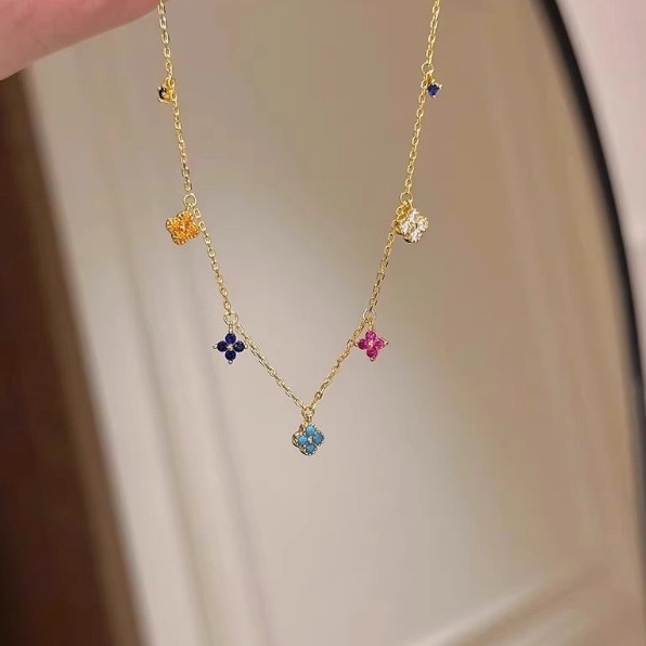 Brățară gleznă cu ciucuri, aliaj, stil versatil, model floral feminin