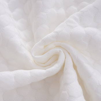 Cuvertură din bumbac spălat cu protecție pentru saltea cu elastic, model solid, vopsire reactiva, 300–500 g, stil modern minimalist