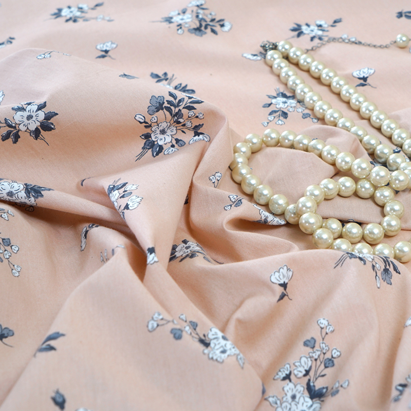 Ágytakaró koreai csipkével, virág mintás, pamut, reaktív nyomtatás és festés