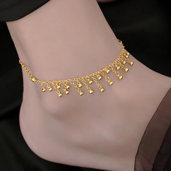 Anklet, jednostavan dizajn od bakra (Bakar; Jednostavan stil; Geometrijski dizajn; Nakit za gležanj)