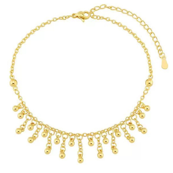 Anklet, jednostavan dizajn od bakra (Bakar; Jednostavan stil; Geometrijski dizajn; Nakit za gležanj)