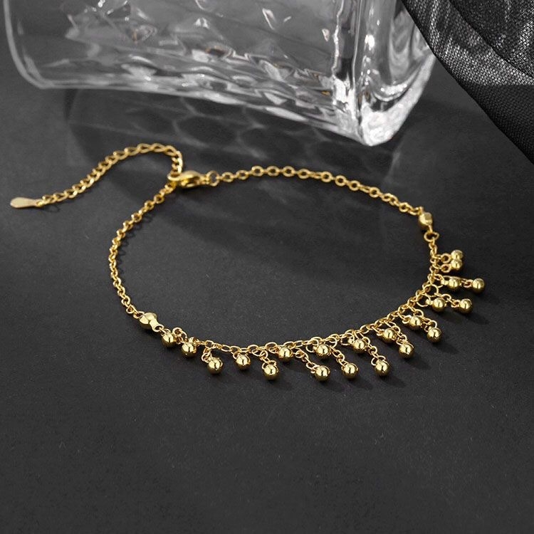 Anklet, jednostavan dizajn od bakra (Bakar; Jednostavan stil; Geometrijski dizajn; Nakit za gležanj)