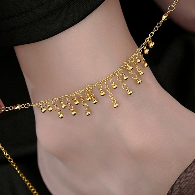 Anklet, jednostavan dizajn od bakra (Bakar; Jednostavan stil; Geometrijski dizajn; Nakit za gležanj)